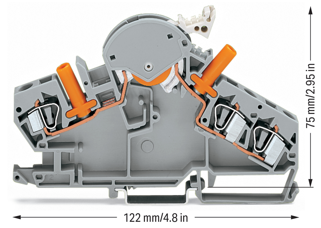 WAGO GmbH & Co. KG Trenn- und Messklemme 282-860
