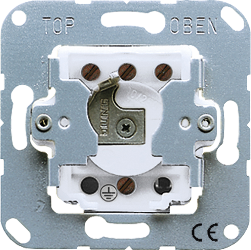 Jung Schlüsselschalter 16AX 250V 1-pol. CD 106.18 WU