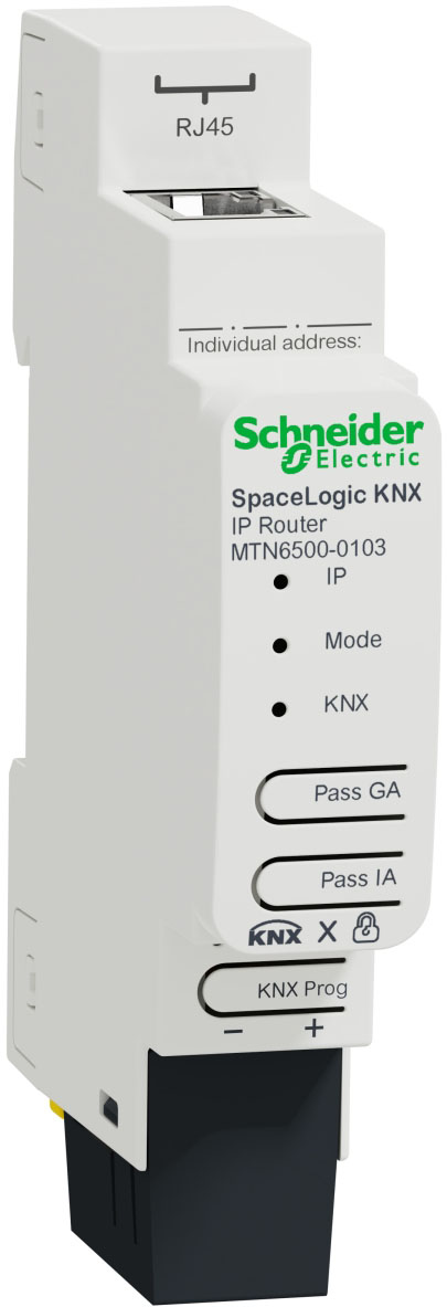 Schneider Electric SpaceLogic KNX IP-Router DIN-Schiene MTN6500-0103