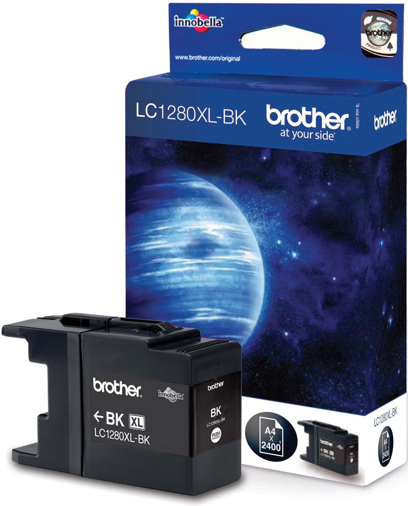 Brother Tintenpatrone sw LC-1280XLBK