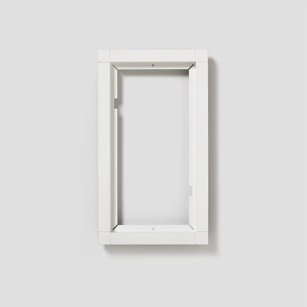 Siedle&Söhne Kombirahmen ws KR 611-2/1-0 W