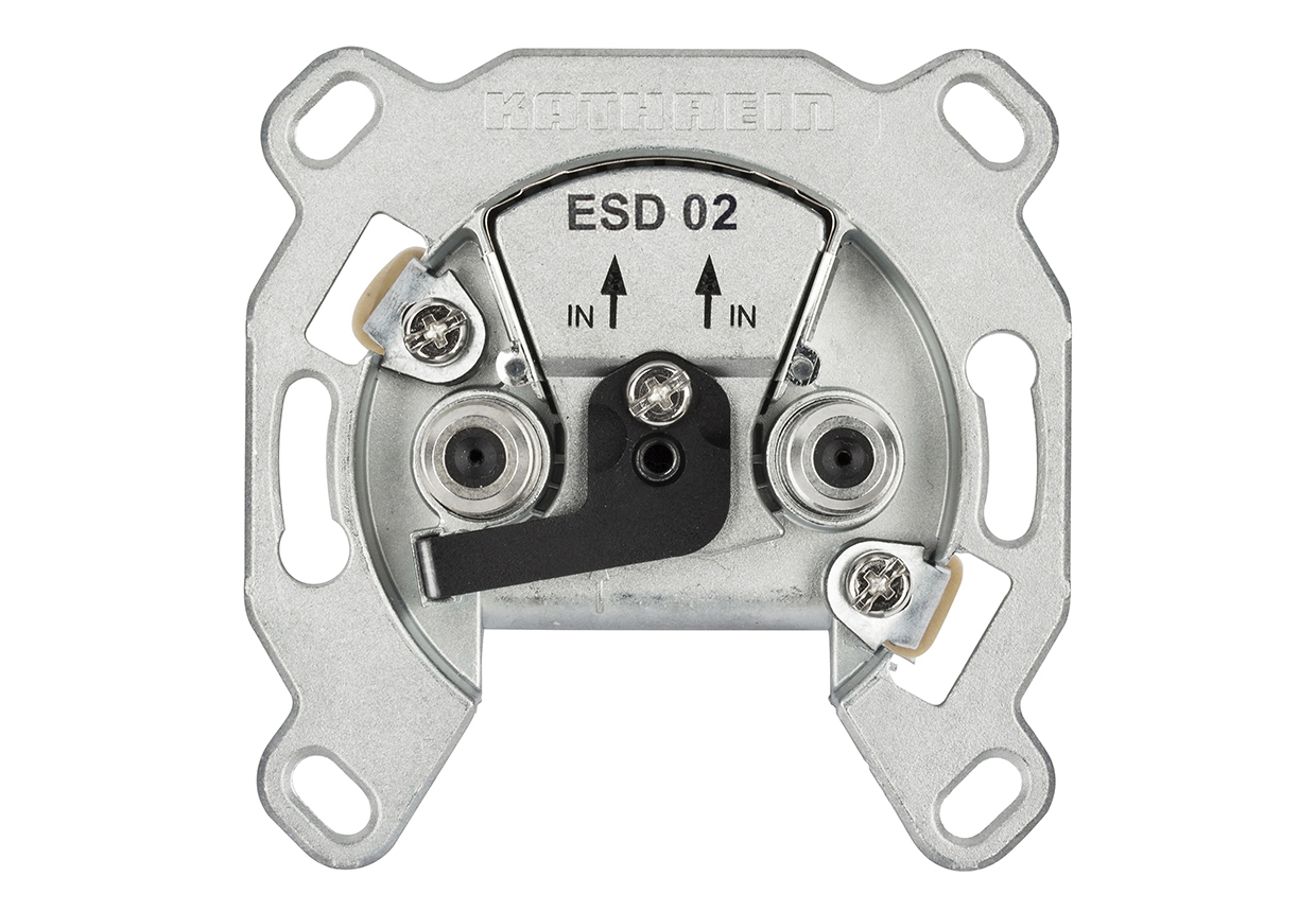 Kathrein SAT-Steckdose 2fach ESD 02