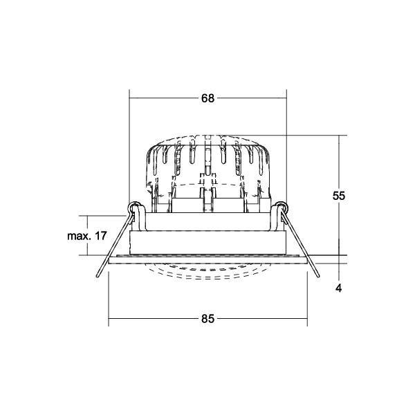 Brumberg Leuchten LED-Einbaustrahler 230V 39484173