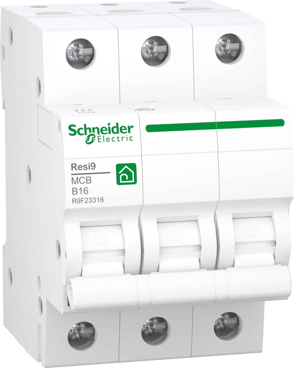 Schneider Electric Leitungsschutzschalter 3P,16A,B R9F23316