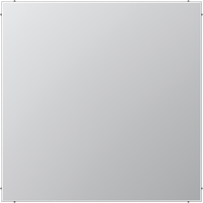 Jung Blind-Abdeckung alu kompl.mit Tragring AL 2994 B