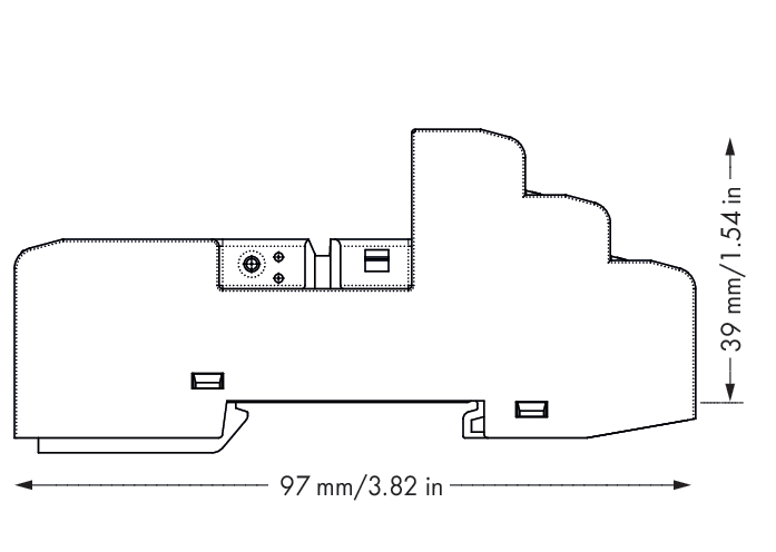 WAGO GmbH & Co. KG Relaissockel für 2 und 4 Wechsler 858-100