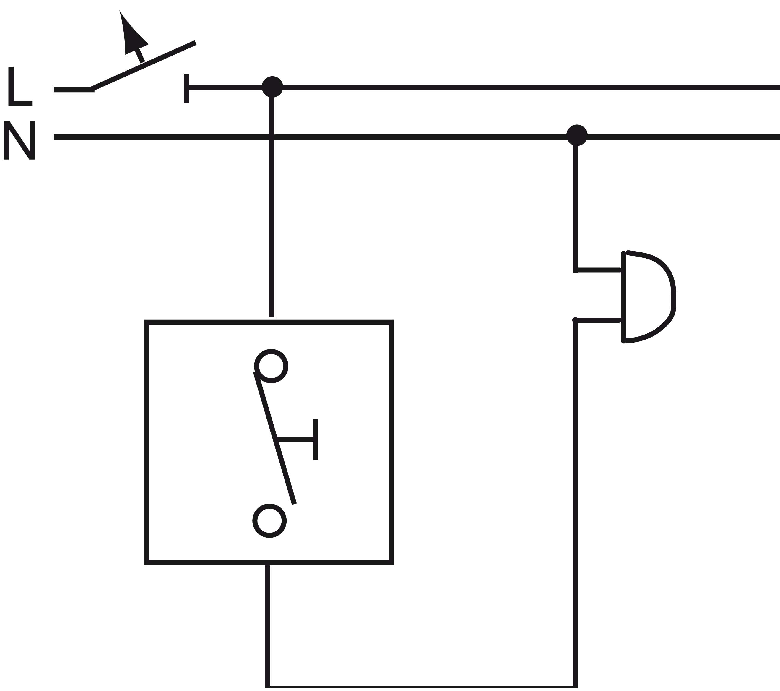 Busch-Jaeger Taster Schliesser 1-pol. 2621 WN-54-201