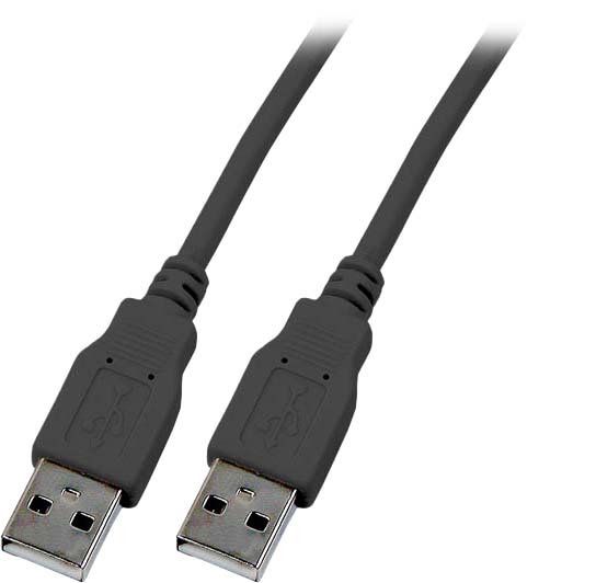 EFB-Elektronik USB2.0 Anschlusskabel 5,0m sw A-A St/St K5253SW.5