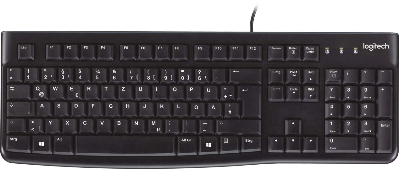 MediaCom-IT Tastatur USB LOGITECH K120 Busi