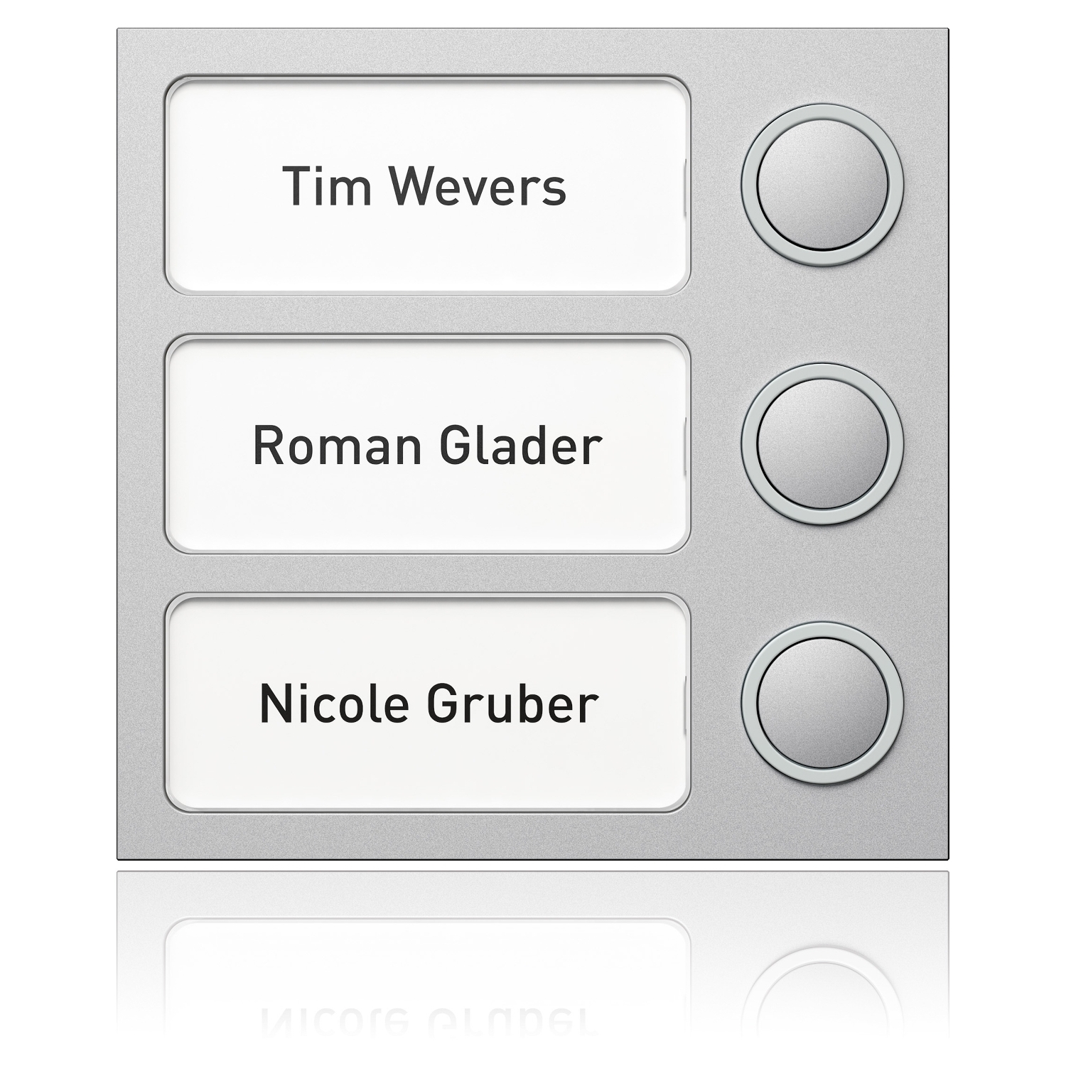 Ritto Portier Tastenmodul si 3 Tasten,95x95x33mm 1875320