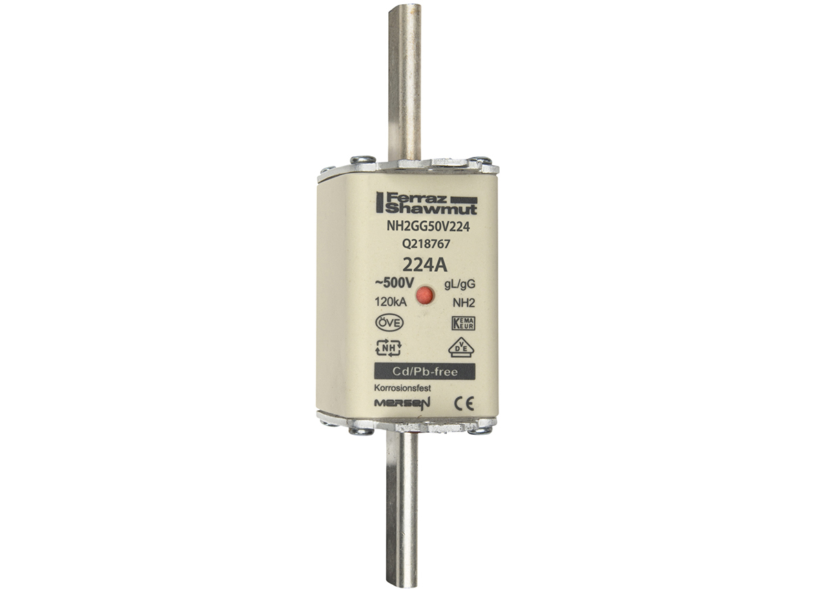 Mersen NH-Sicherungseinsatz SF Gr.2 gG 224A/500V KM NH2GG50V224