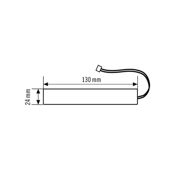 ESYLUX ESYLUX NiCd-Akku 3,6V / 1800mAh ELXBATT.NiCd1800mAh