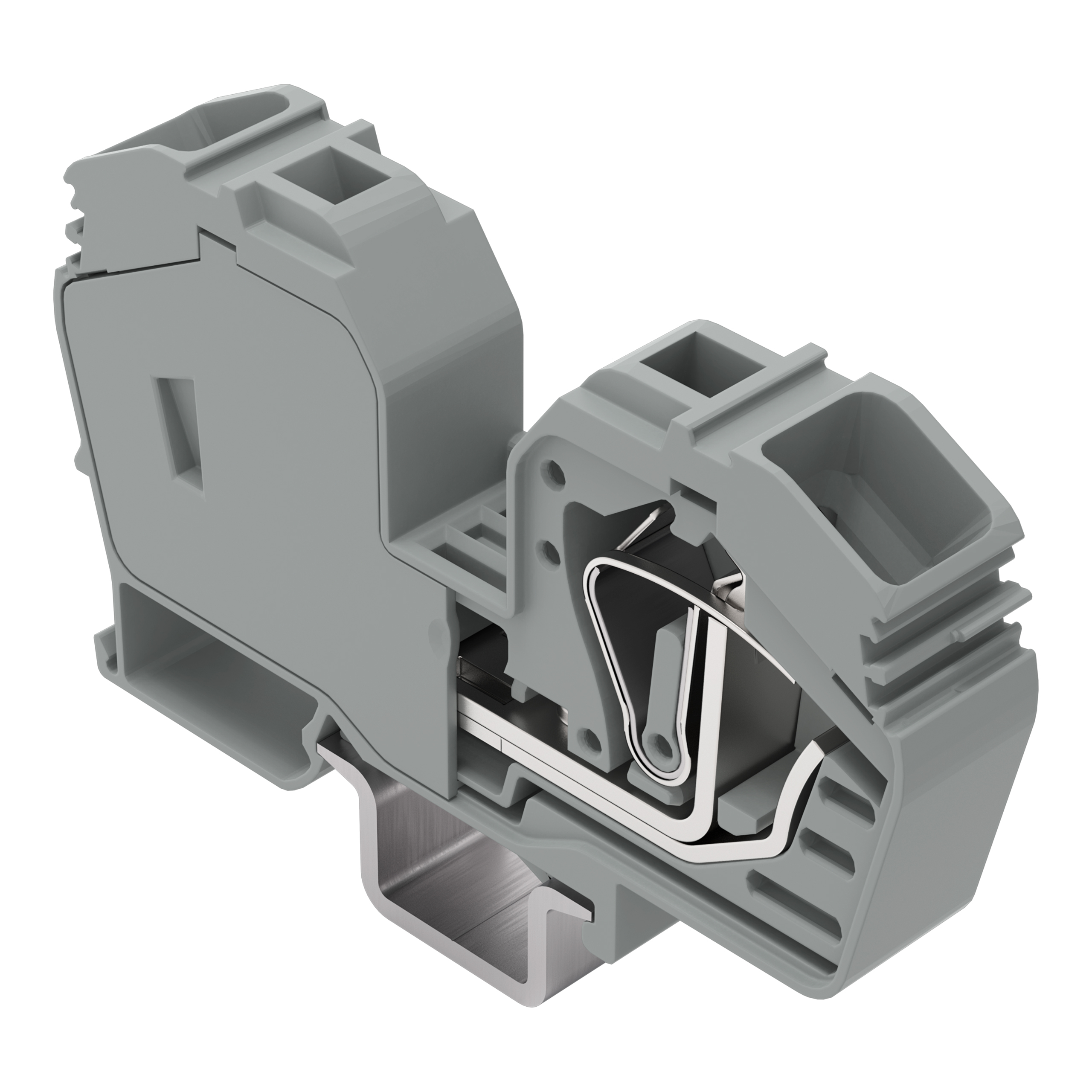 WAGO GmbH & Co. KG Durchgangsklemme 6-35mmq grau 285-635
