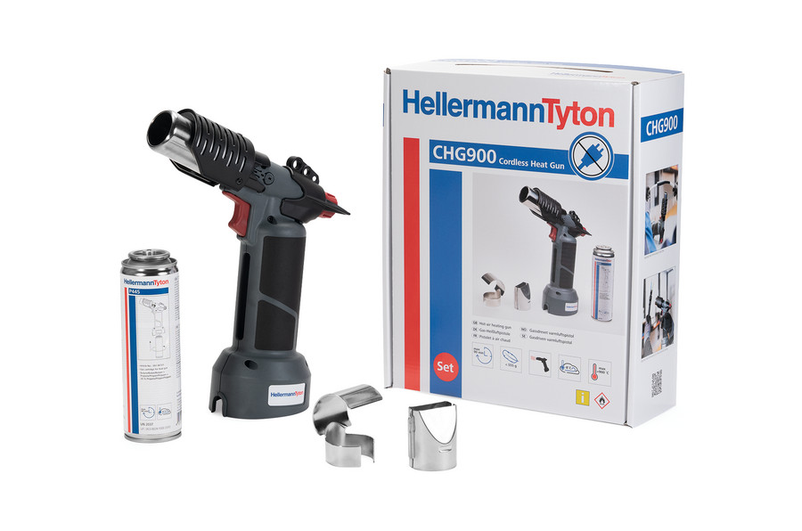 HellermannTyton Gasheissluftgebläse CHG900-PA-GY HellermannTyton Gasheissluftgebläse CHG900-PA-GY