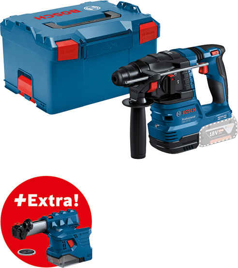 Bosch Power Tools Akku-Bohrhammer SDS plus GBH 18V-22+GDE (L) 0611924004