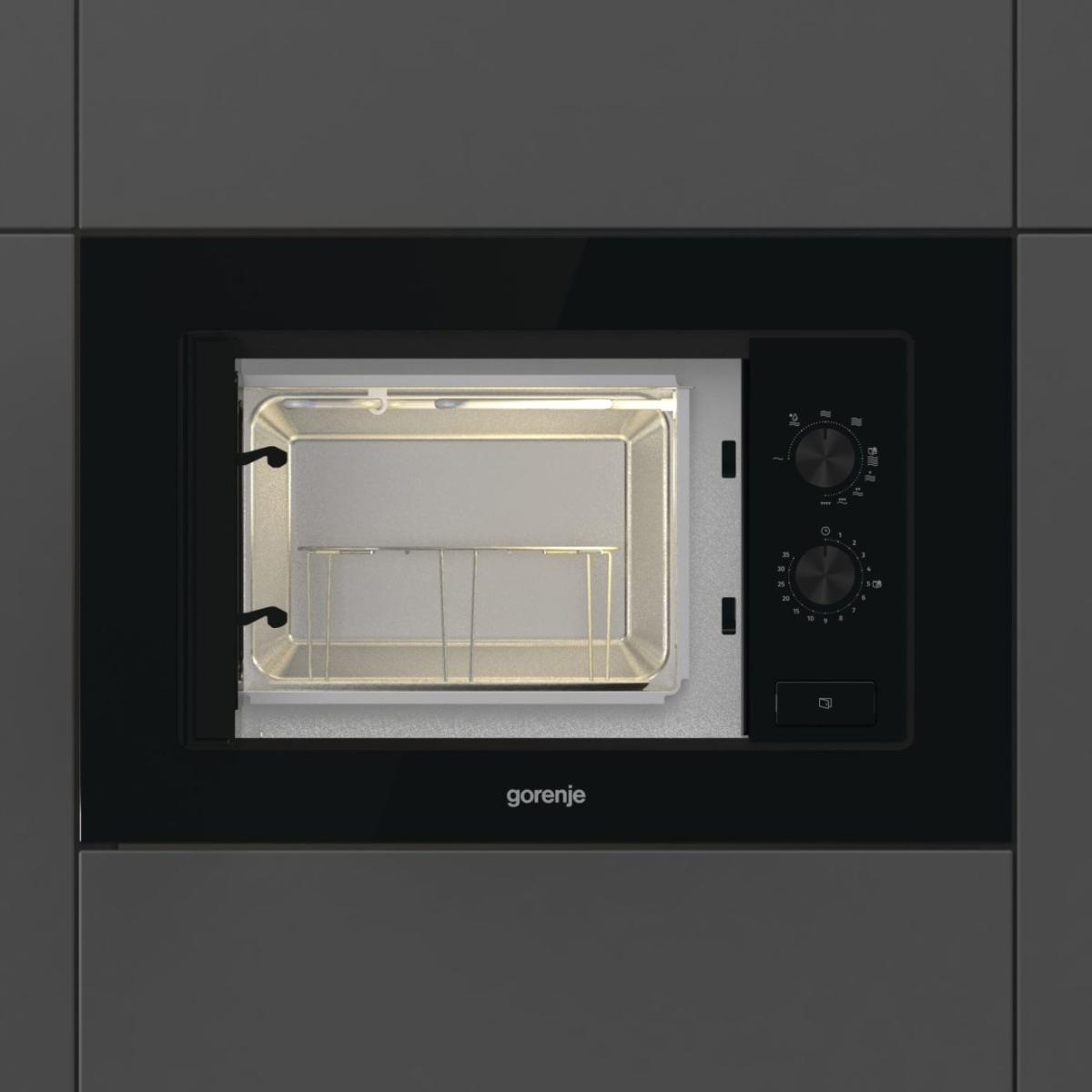 Hisense Gorenje DA EB-Mikrowelle m. Grill 700/1000W,17L,sw BM171EG1B