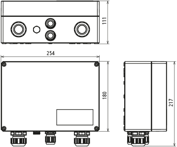 DEHN Generatoranschlusskasten für PV-Anlagen DCU 2 YPV 1100 2M 1S