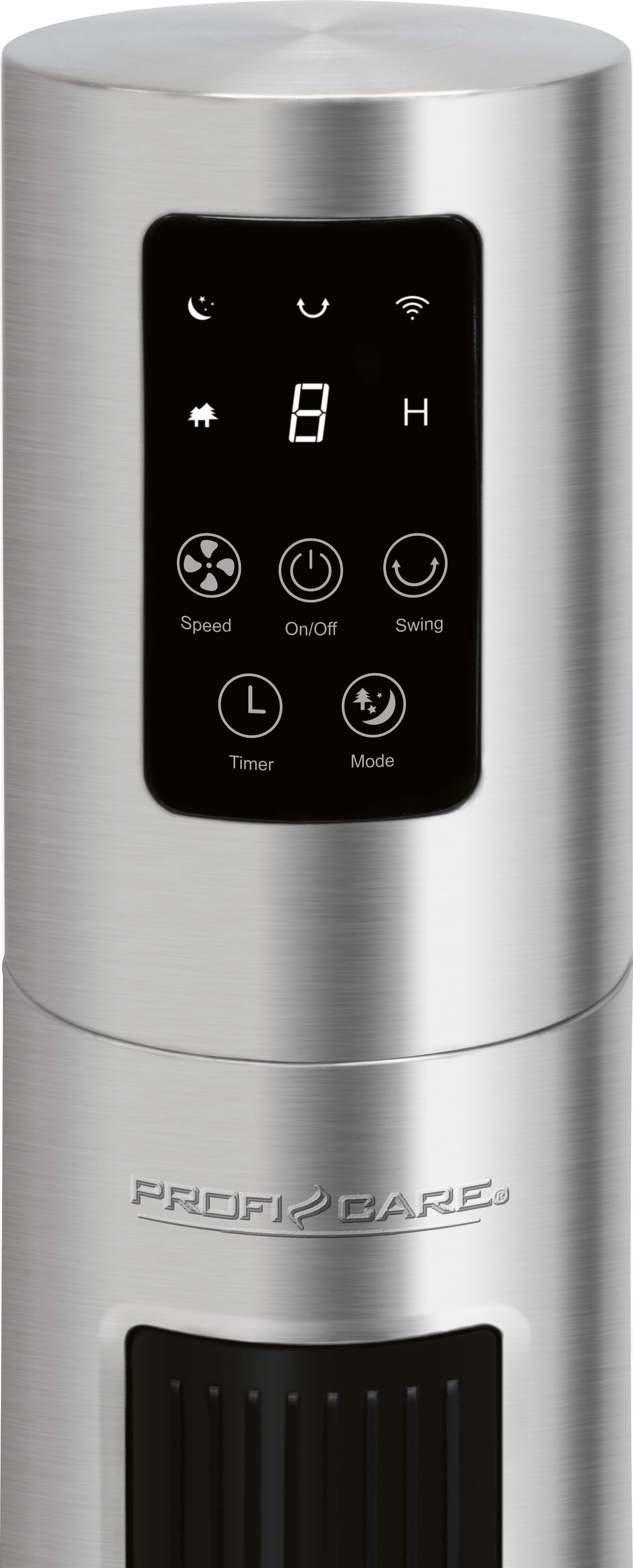 Bomann DA Towerventilator m.Wi-Fi,ProfiCare PC-TVL 3090 inox