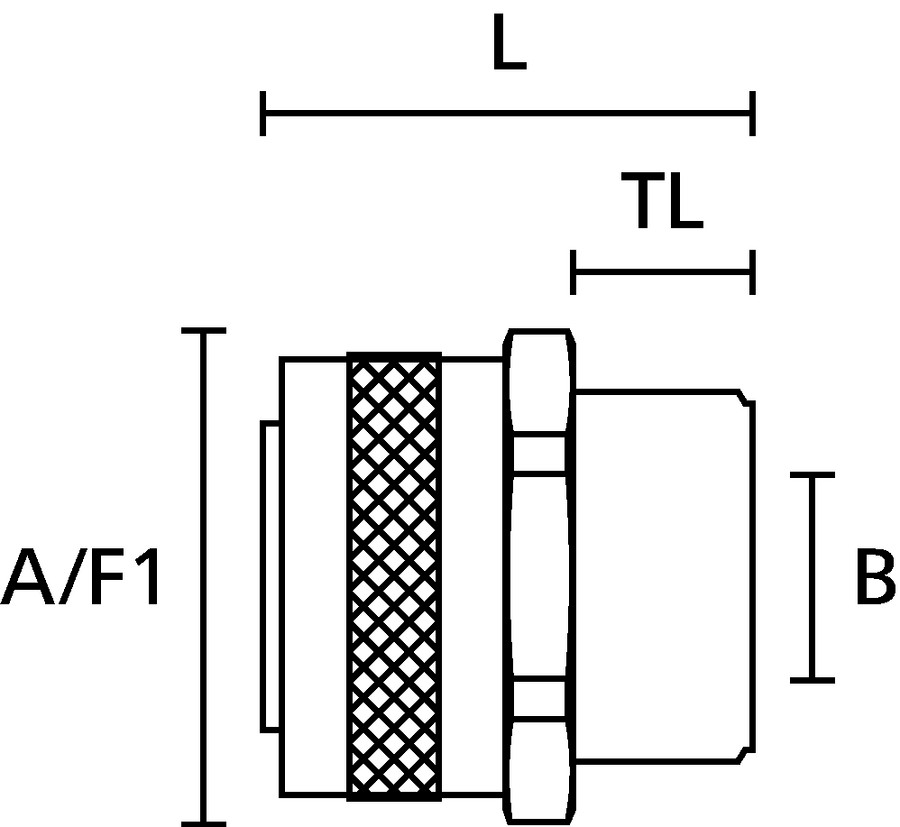 10 STK HellermannTyton Verschraubung si PCS12-FM-M16