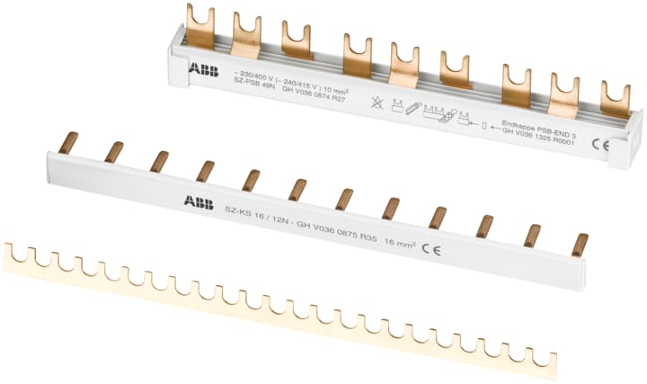 ABB Stotz S&J Univers.Kammschiene 1p. 12qmm 12TE SZ-KS1/12