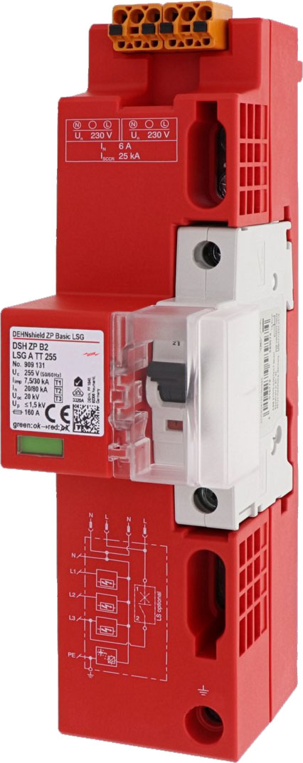 DEHN Kombi-Ableiter DSHZPB2LSGATT255