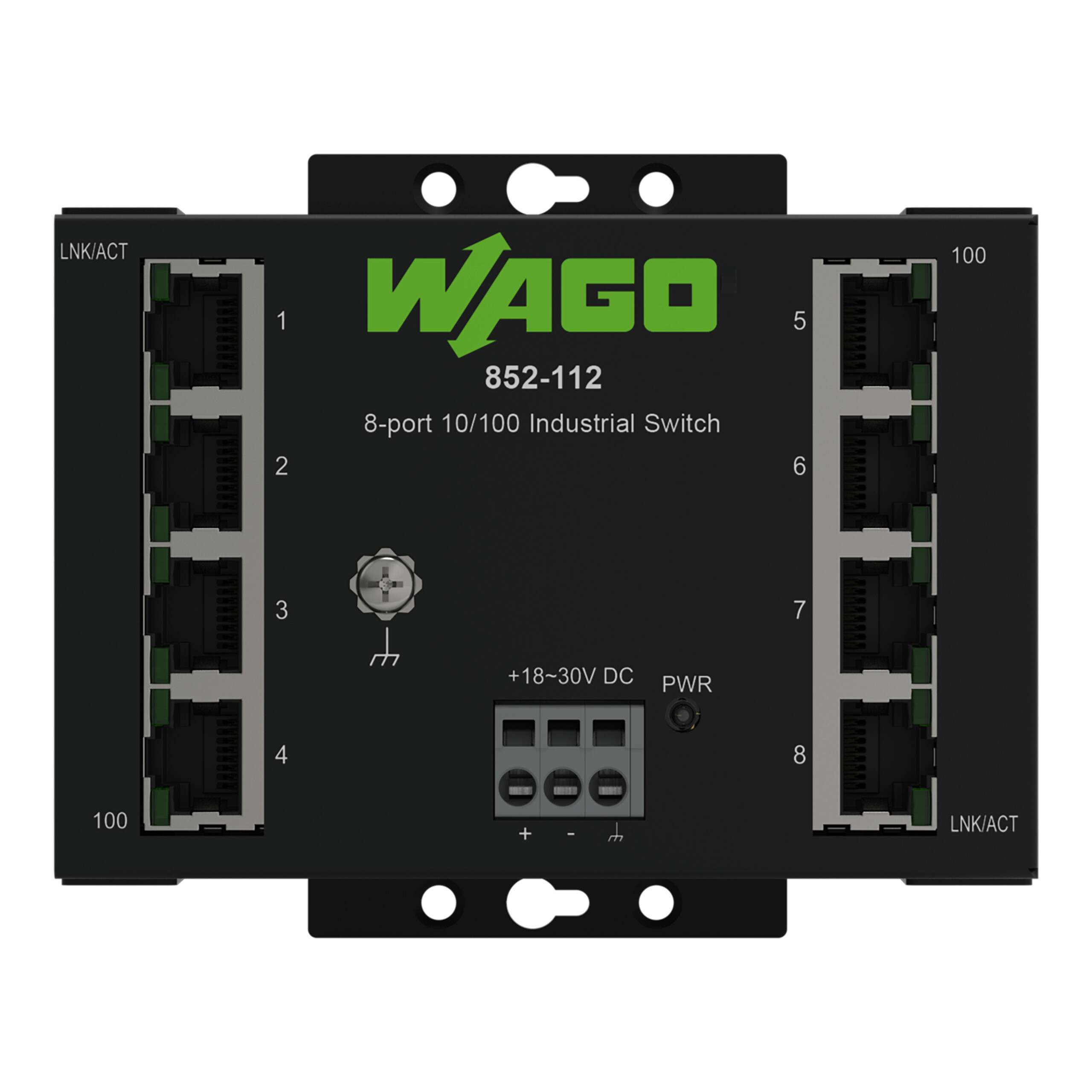 WAGO GmbH & Co. KG Industrie Eco Switch 8 Port 852-112