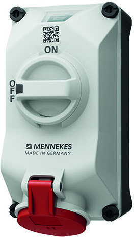 Mennekes Wandsteckdose DUOi 16A5P6h 400V 5611506G