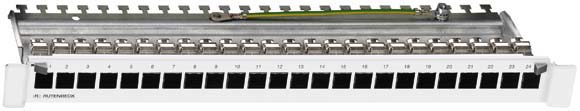 Rutenbeck UM-Patchpanel 24-Port PP-UMCat6Aiso24/24/1