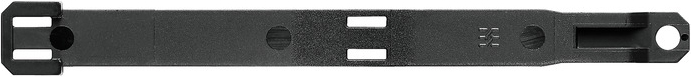 100 STK Weidmüller Haltestreifen 70x10mm CLI MH 70 HSTR