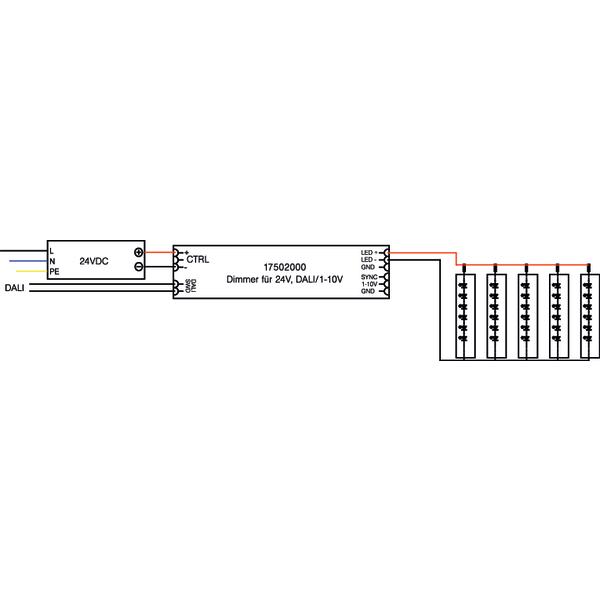 Brumberg Leuchten LED-Dimmer 24V DC DALI 1-10V 17502000