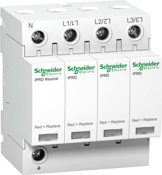 Schneider Electric Überspannungsableiter 3p+N 350V A9L40600