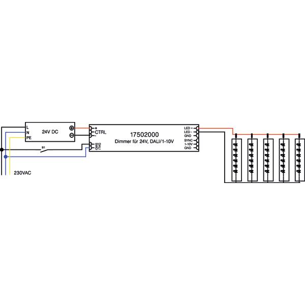 Brumberg Leuchten LED-Dimmer 24V DC DALI 1-10V 17502000
