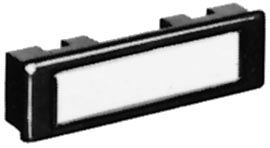 Renz Metallwaren. Kombitaster LIRA 75x22 braun 97-9-85110 br