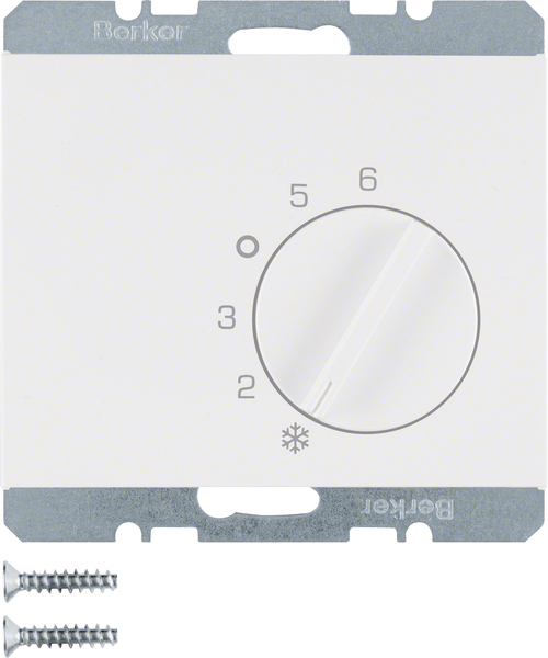 Berker Raumtemperaturregler mit Wechsler 20267109