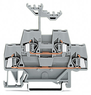 WAGO GmbH & Co. KG Durchgangsklemme 0,08-2,5mmq grau 280-519