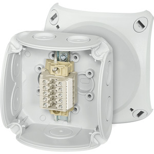 Hensel Reihenklemmenkasten 5 Klemmen 2,5qmm RK 0205 T