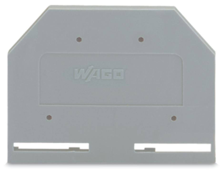 WAGO GmbH & Co. KG Abschlußplatte grau 281-301