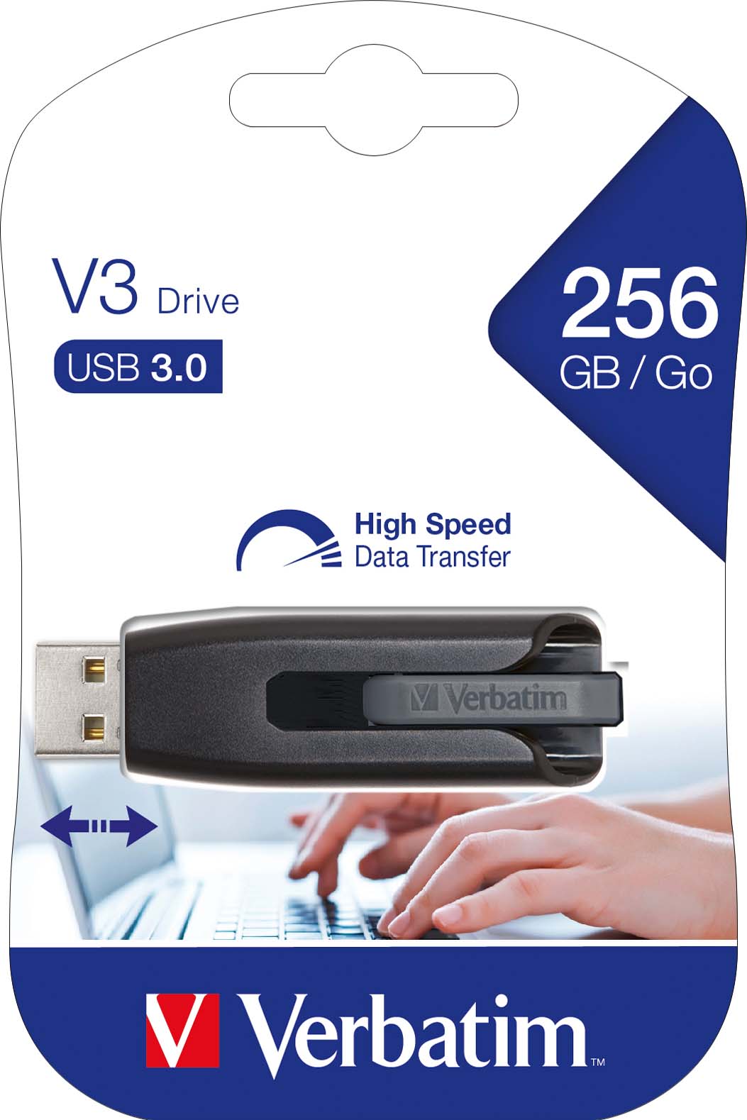 MediaCom-IT USB-Stick 256GB 3.0 Store n Go VERBATIM 49168