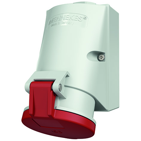 Mennekes Wanddose TwinCONTACT 32A,5p,6h,400V,IP44 422