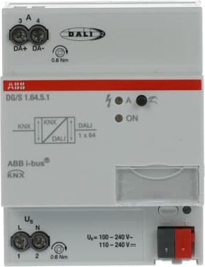 ABB Stotz S&J DALI-Gateway Premium, 1fach, REG DG/S1.64.5.1