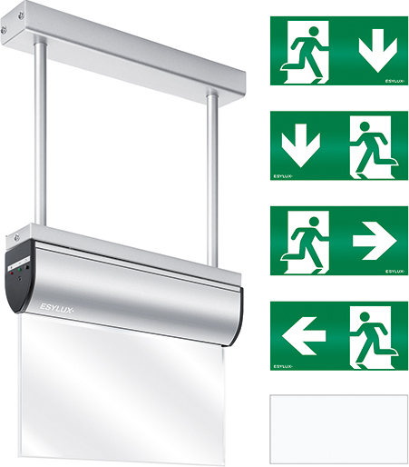 ESYLUX ESYLUX LED-Rettungszeichenleuchte 3h, 25m SLCEL LED#EN10031595