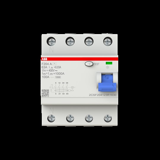 ABB Stotz S&J FI-Schutzschalter pro M Compact F204A-63/0,03L