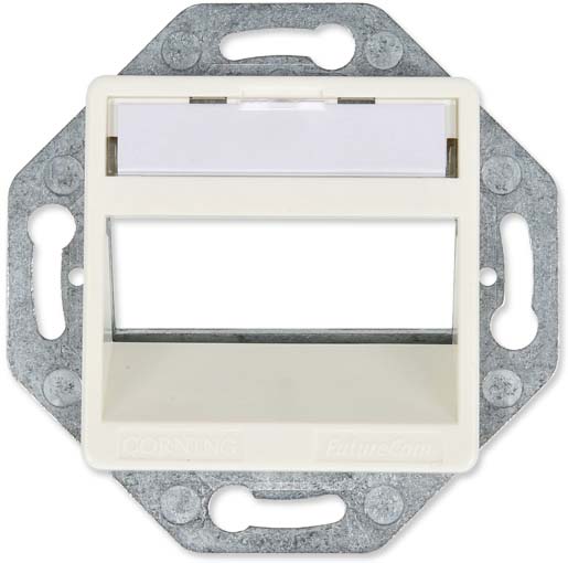 Corning Rahmenset 50x50mm rws, RAL9010 CAXXSE-S0301-C002