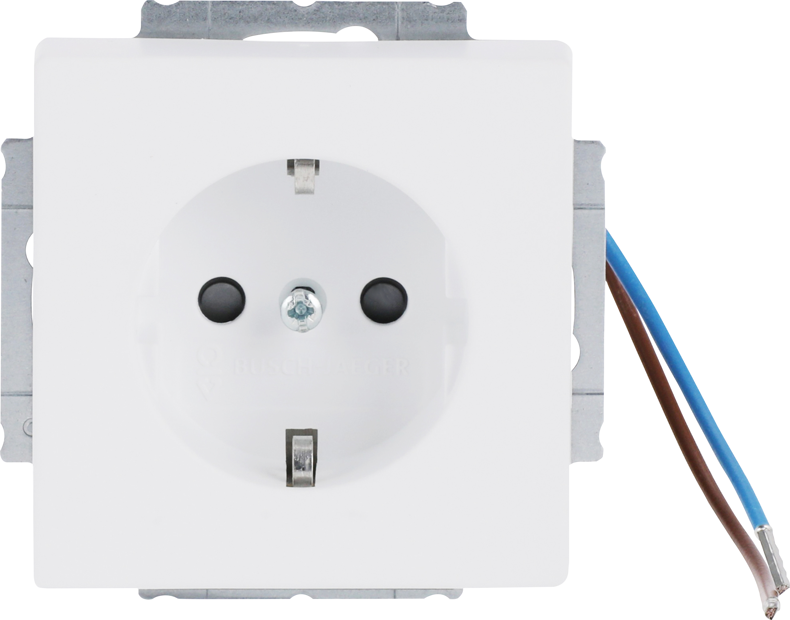 Busch-Jaeger Steckdose sws/matt m.LED-Orient.licht 20 EUCBLI-884