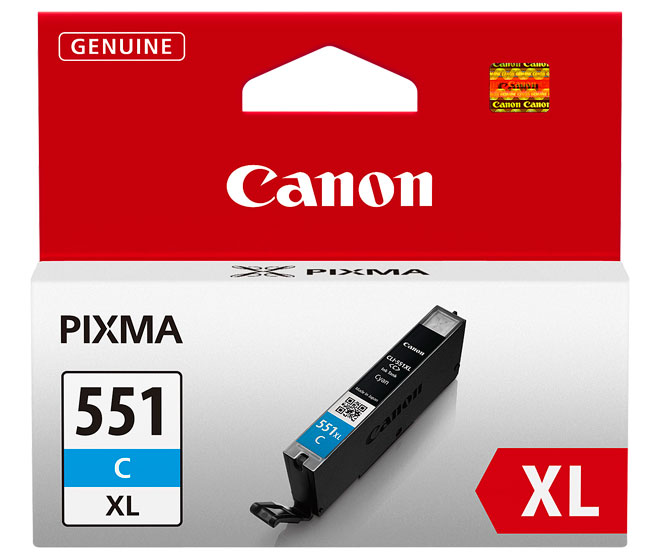 MediaCom-IT Tintenpatrone cyan CLI-551C XL
