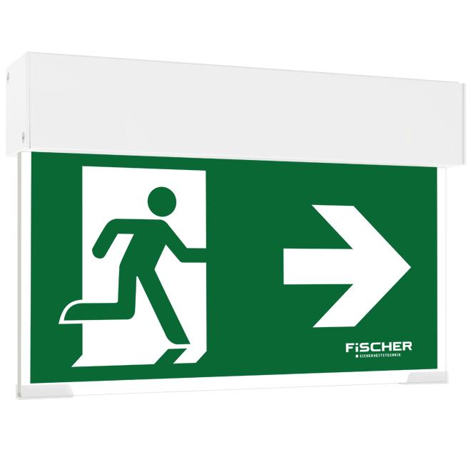 Fischer LED-Rettungszeichenleuchte  A3UE83I-W