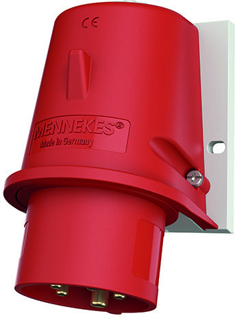 Mennekes Wandstecker 16A,5p,6h,400V,IP44 801