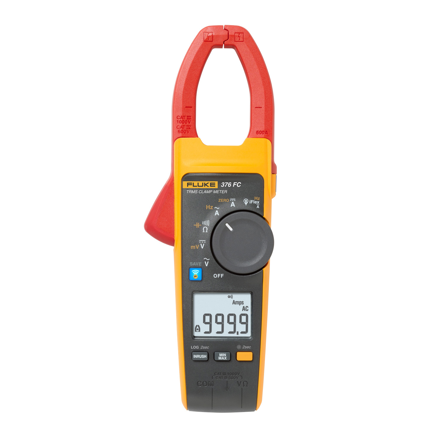 Fluke Strommesszange 1000A AC/DC mit I-Flex FLUKE-376 FC