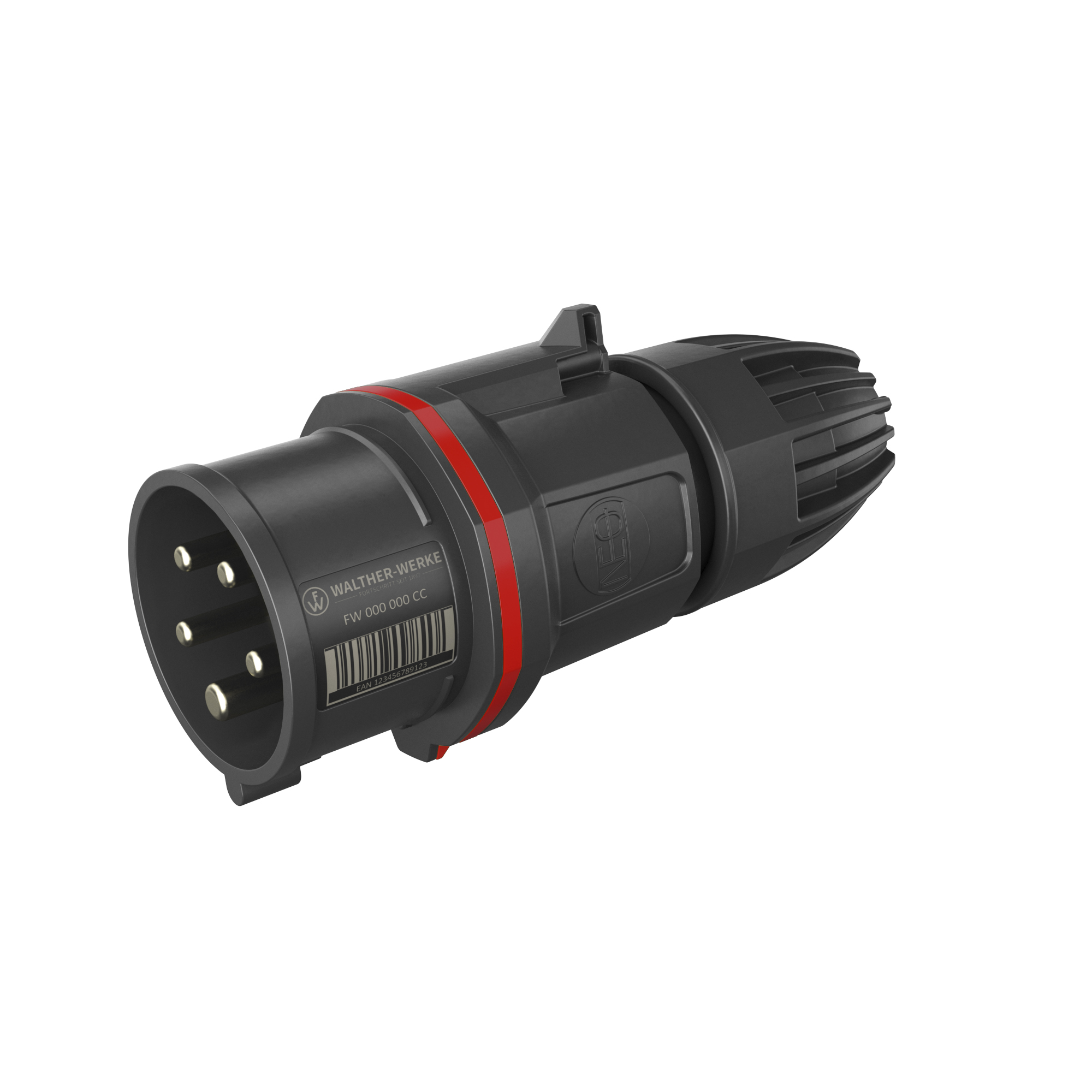 Walther Werke CEE NEO Stecker Classic 16A 5P 6h IP54 FW211506SK