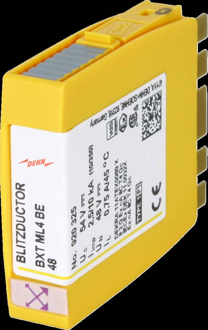 DEHN Kombi-Ableiter-Modul Blitzductor XT BXT ML4 BE 48